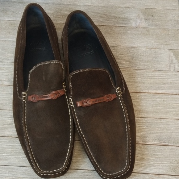 a. testoni Other - T-Way A.testoni Brown Suade Loafers Size11